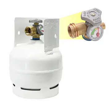 3# LP Cylinder w/OPD & Gauge - Master