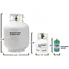 3# LP Cylinder w/OPD & Gauge - Master