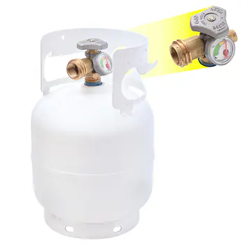 5# LP Cylinder w/OPD & Gauge - Master