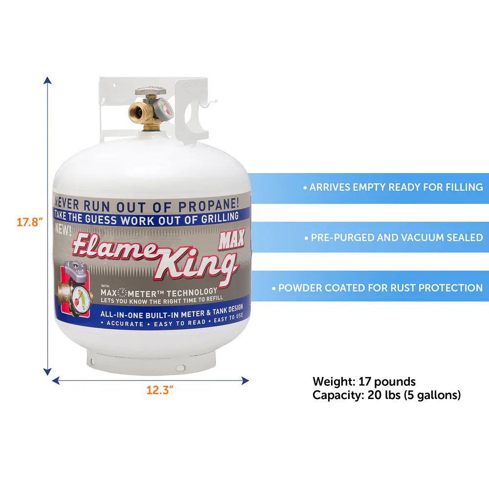 20# LP Cylinders w/OPD with Gauge - Master