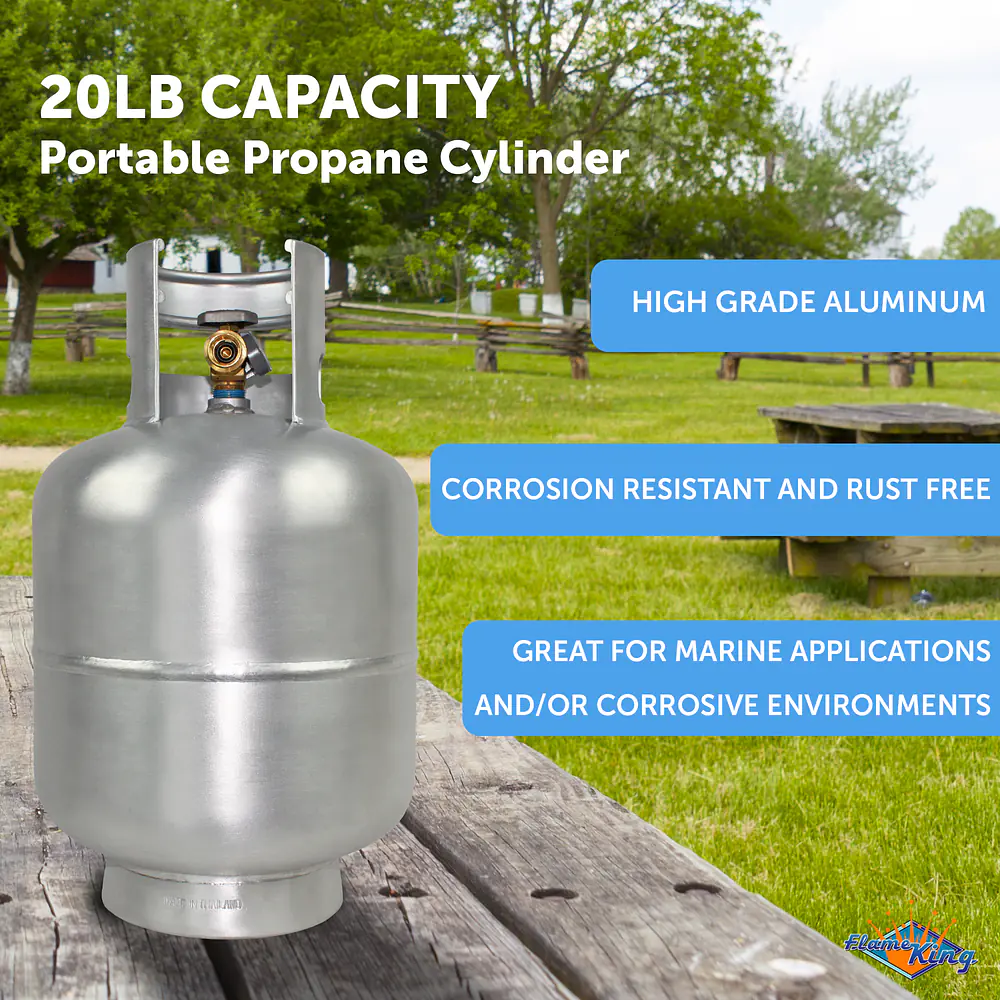 20# Aluminum LP Cylinders w/OPD with Gauge - Master