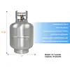 20# Aluminum LP Cylinders w/OPD with Gauge - Master