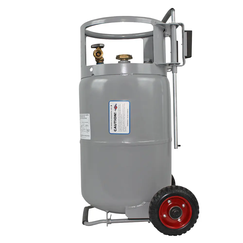 20# Horizontal & Vertical Propane Cylinder w/OPD W/Wheels - Master