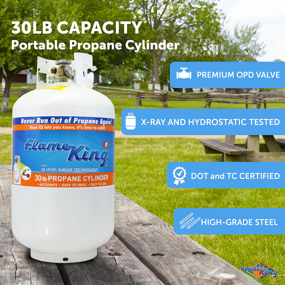 30# LP Cylinders w/OPD with Gauge - Master
