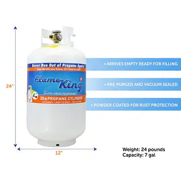 30# LP Cylinders w/OPD with Gauge - Master