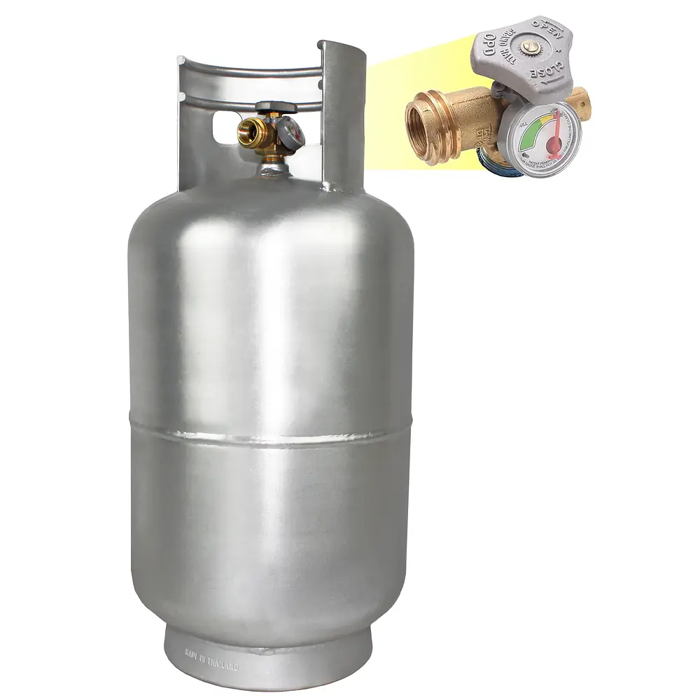 30# Aluminum LP Cylinders w/OPD with Gauge - Master