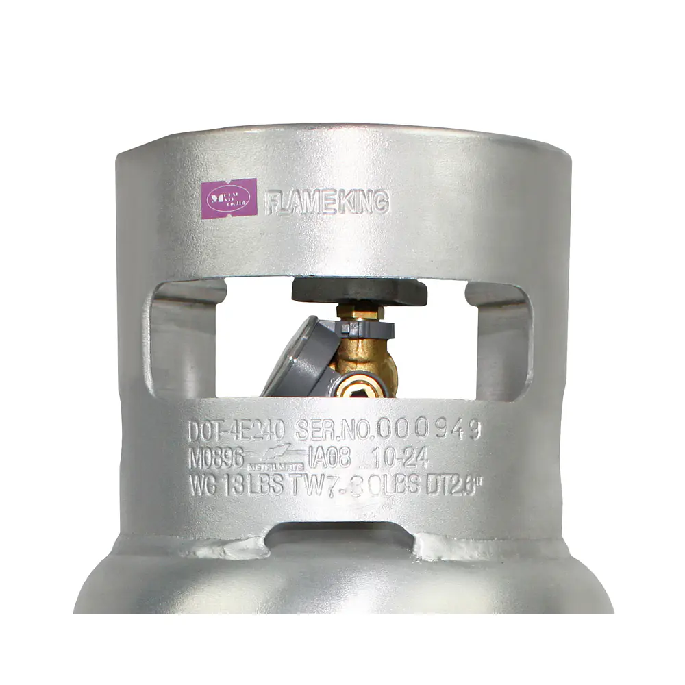 5# Aluminum LP Cylinder w/OPD & Gauge - Master