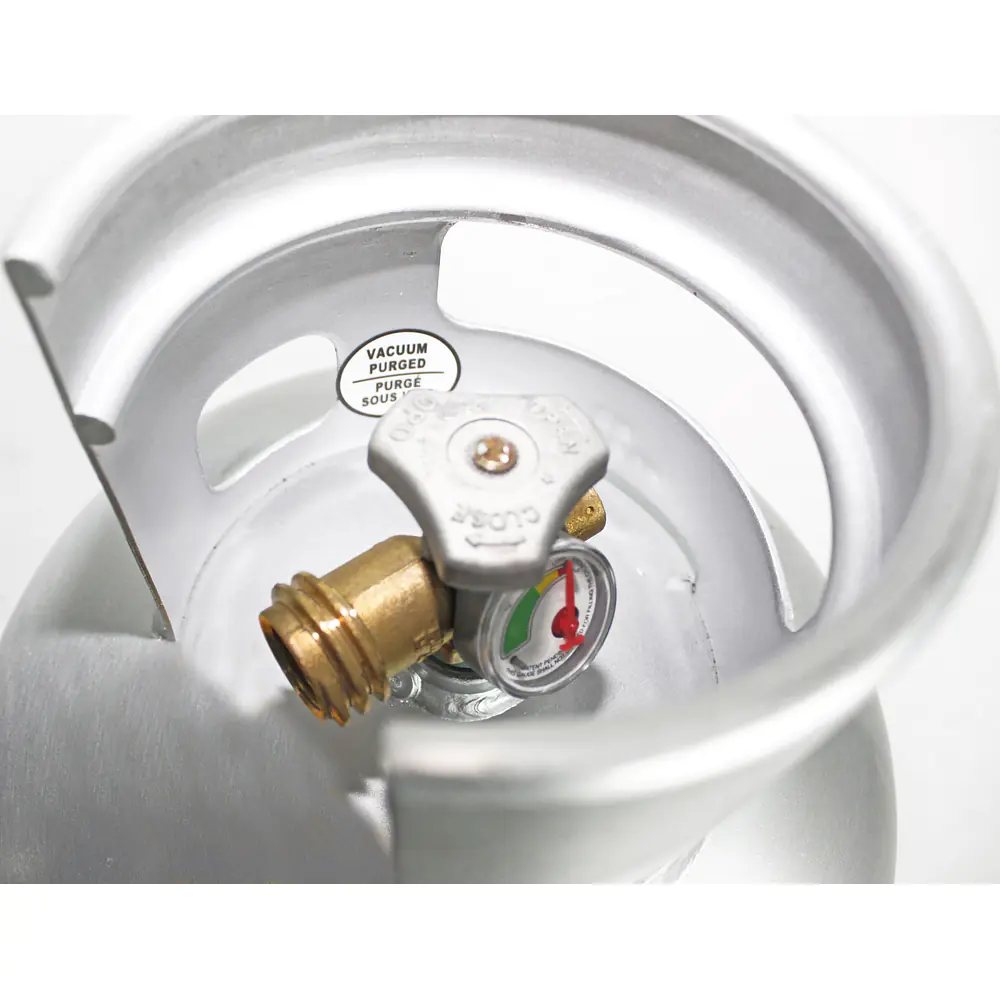 5# Aluminum LP Cylinder w/OPD & Gauge - Master