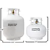 11# Squatty LP Cylinder w/OPD & Gauge - Master