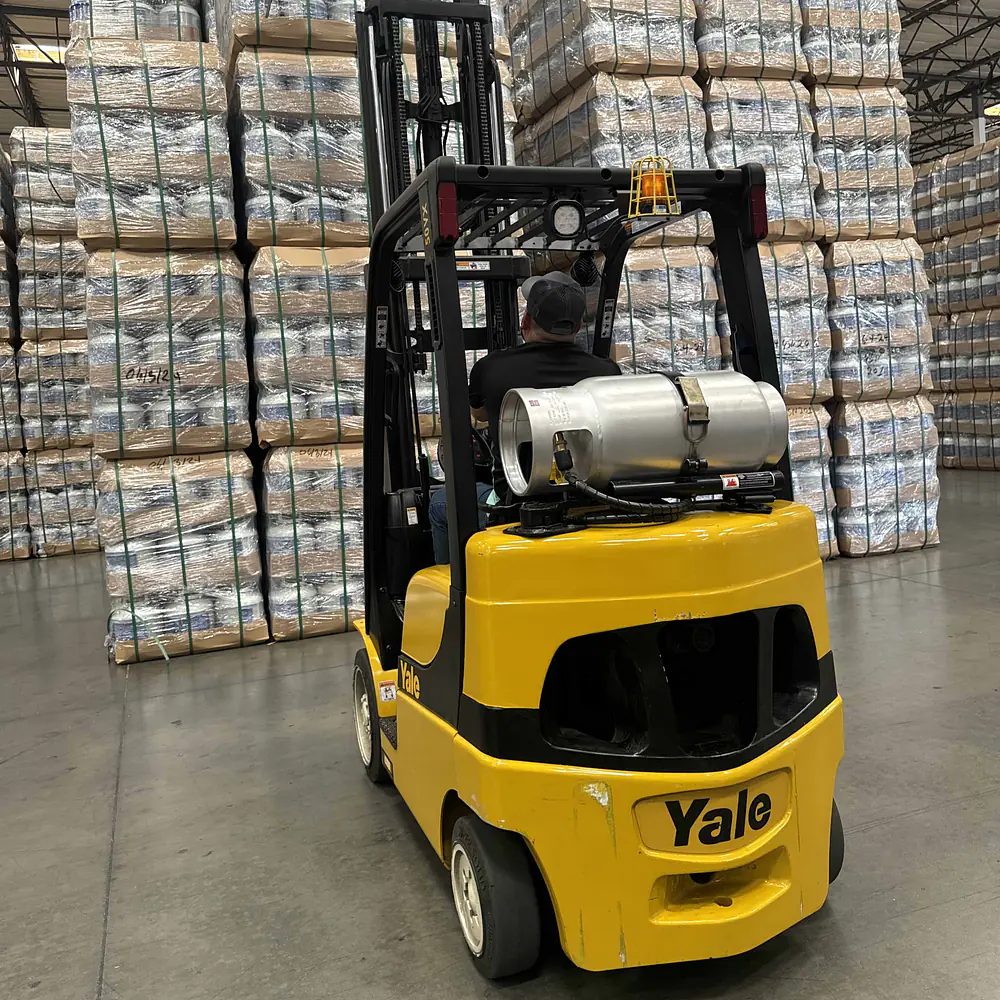 33.5# Aluminum Forklift Cylinder - Master