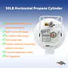 30# Horizontal Propane Cylinder - Master