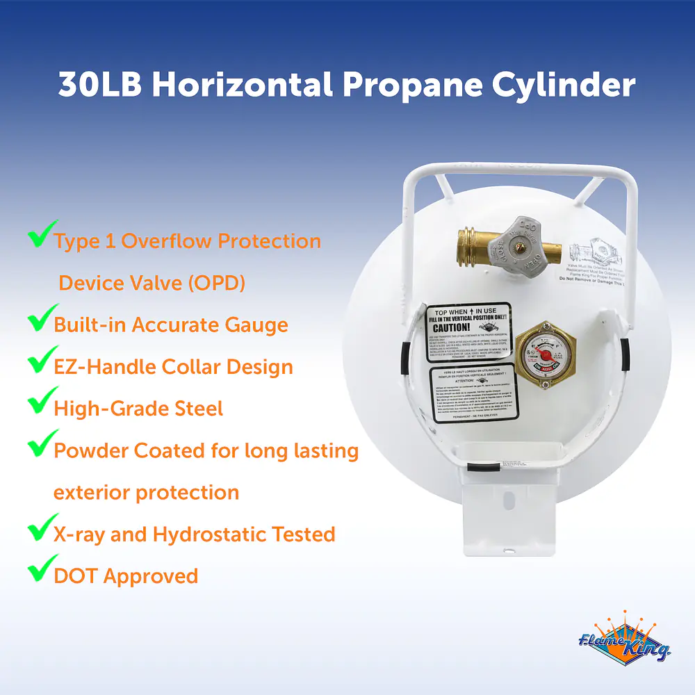 30# Horizontal Propane Cylinder - Master