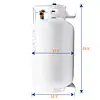 30# Horizontal Propane Cylinder - Master