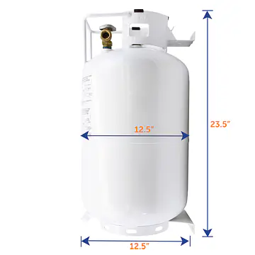 30# Horizontal Propane Cylinder - Master