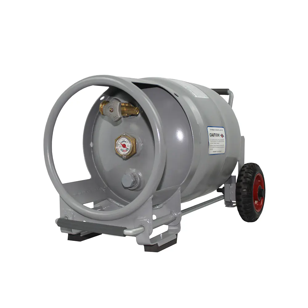 30# Horizontal & Vertical Propane Cylinder w/OPD W/Wheels - Master