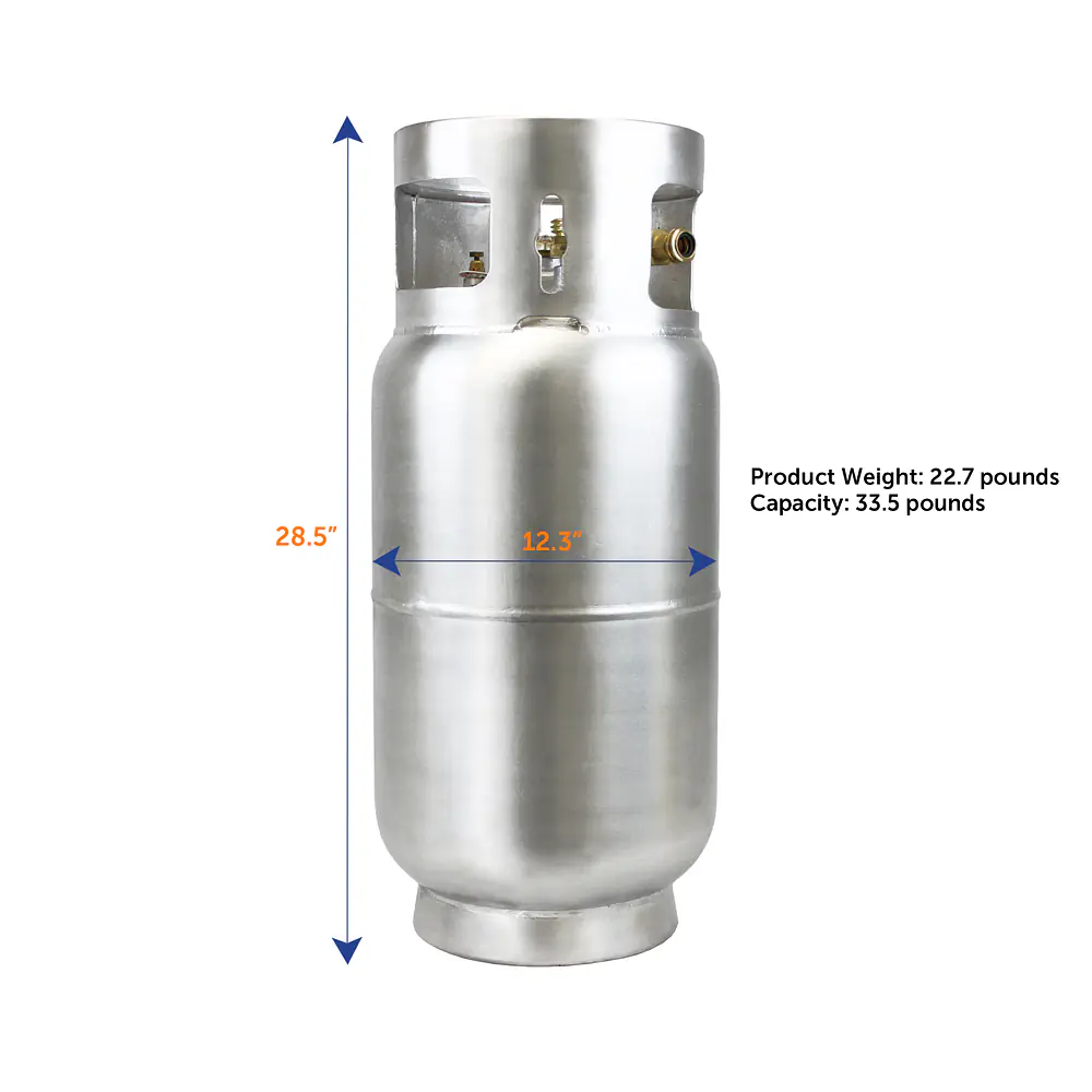 33.5# Aluminum Forklift Cylinder - Master