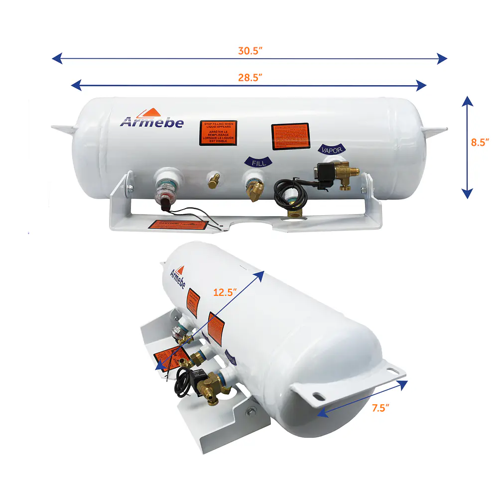 5.9 gal ASME tank, 8x31 - Master