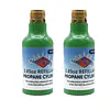 1/4-lb Empty Refillable Propane Cylinder, Green - Master