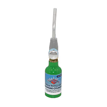 1/4-lb Empty Refillable Propane Cylinder, Green - Master