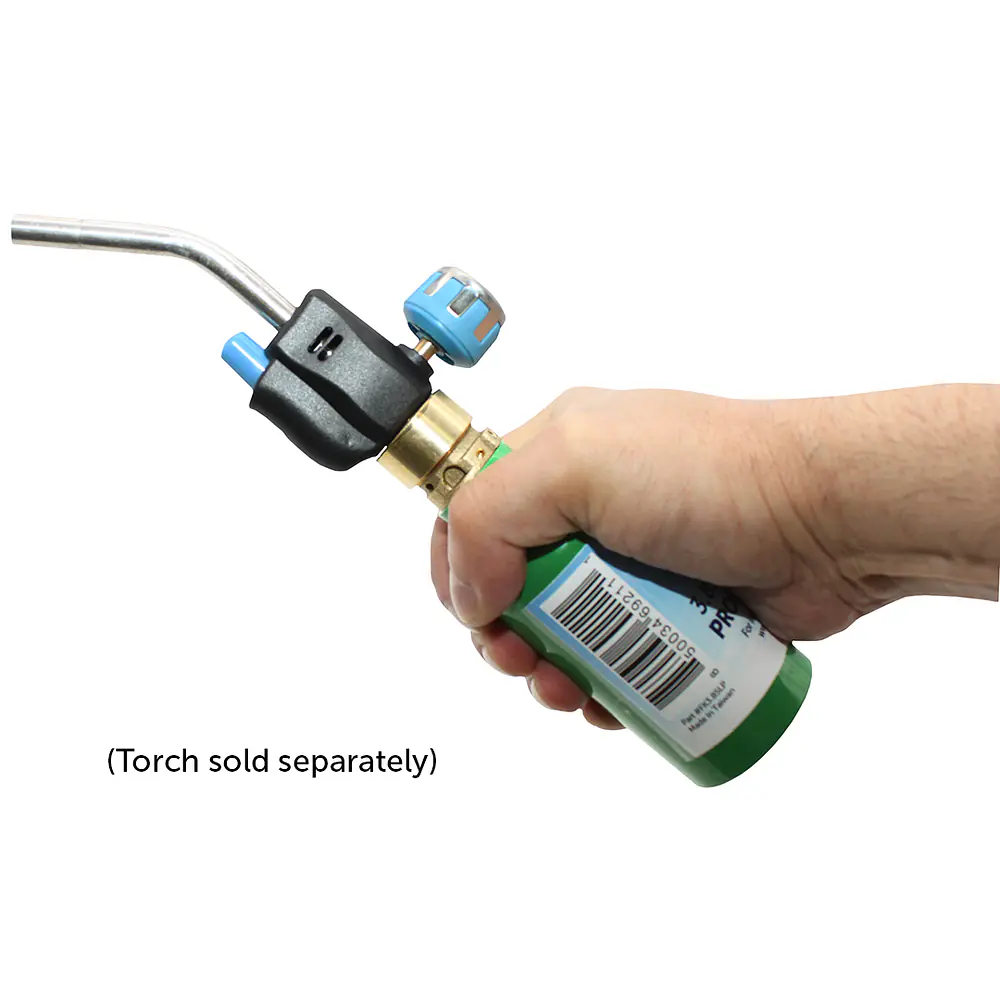 1/4-lb Empty Refillable Propane Cylinder, Green - Master