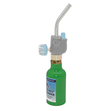 1/4-lb Empty Refillable Propane Cylinder, Green - Master