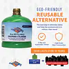 1/2 lb Refillable LP Cylinder, 16.4oz., Green - Master