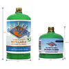 1/2 lb Refillable LP Cylinder, 16.4oz., Green - Master