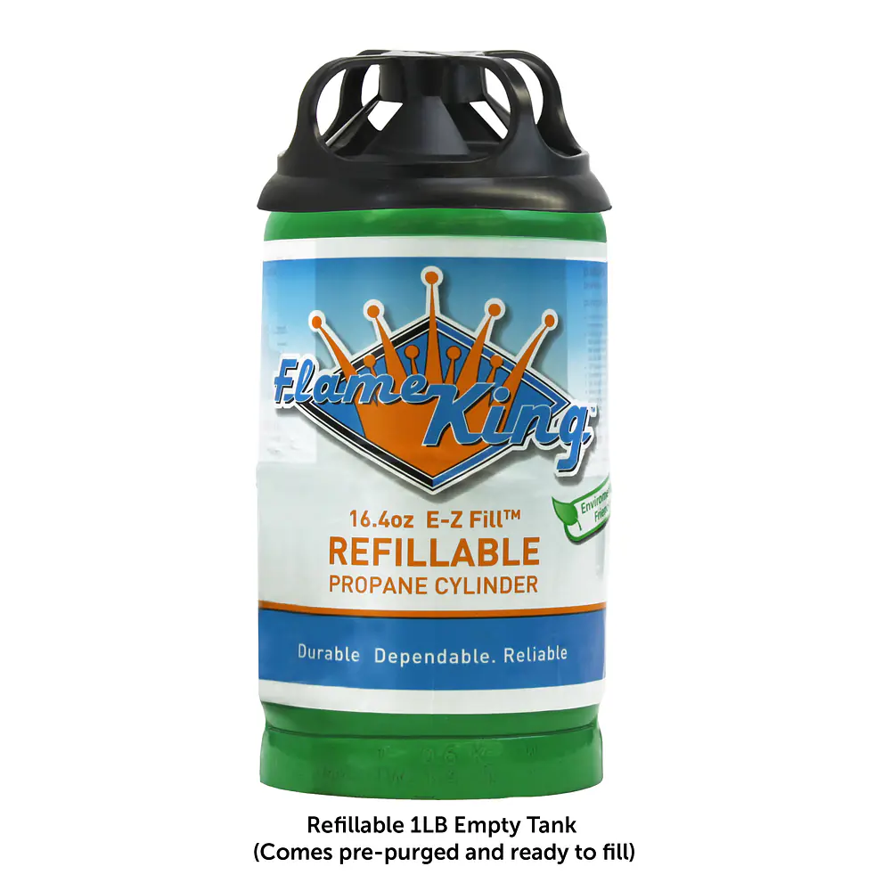 1# Refillable LP Cylinder, 16.4oz., Green - Master