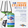 1# Refillable Cylinder + Kit - Master