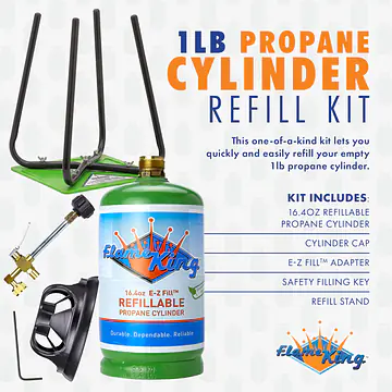 1# Refillable Cylinder + Kit - Master