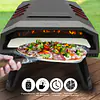 12-inch Portable Outdoor Propane Pizza Oven - Master