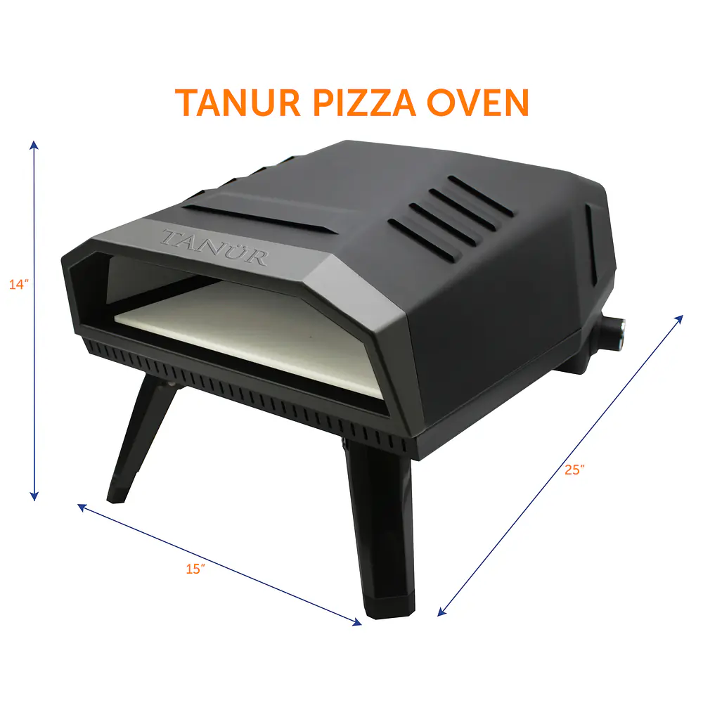 12-inch Portable Outdoor Propane Pizza Oven - Master
