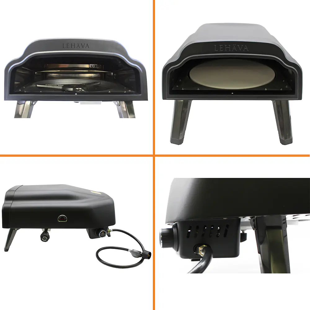 14-inch, 360 Degree Rotating Propane Pizza Oven - Master