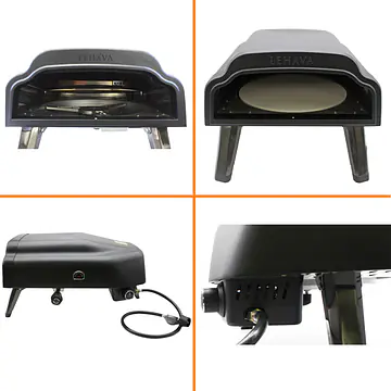14-inch, 360 Degree Rotating Propane Pizza Oven - Master