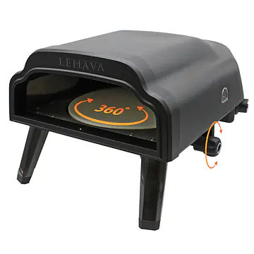 14-inch, 360 Degree Rotating Propane Pizza Oven - Master