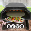 14-inch, 360 Degree Rotating Propane Pizza Oven - Master