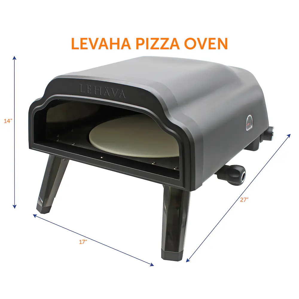 14-inch, 360 Degree Rotating Propane Pizza Oven - Master