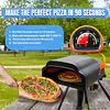 14-inch, 360 Degree Rotating Propane Pizza Oven - Master