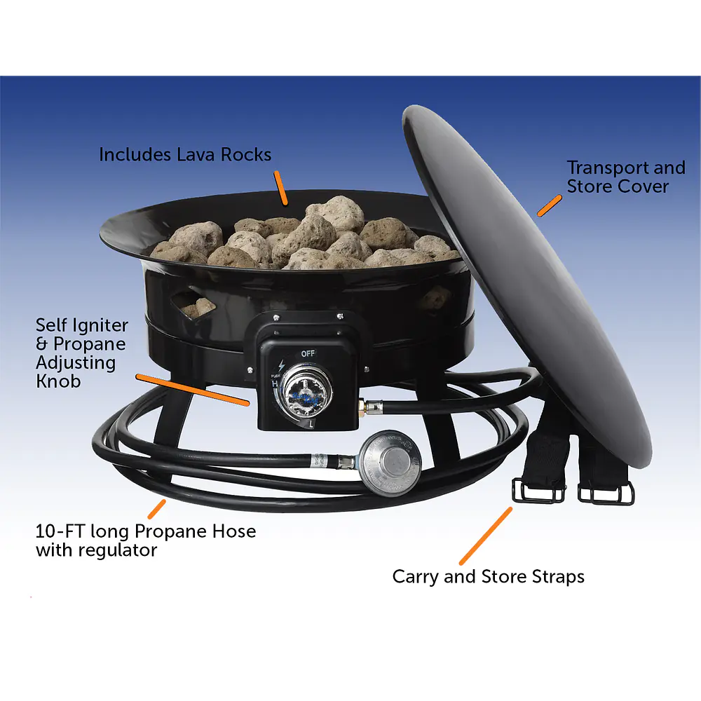 PROPANE FIRE PIT 19" - Master