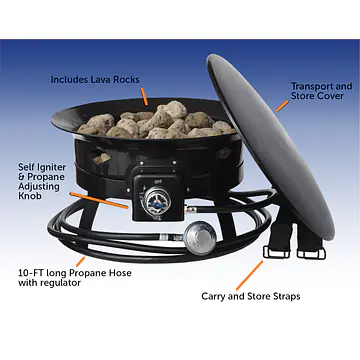 PROPANE FIRE PIT 19" - Master