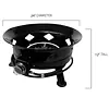 PROPANE FIRE PIT 24" - Master