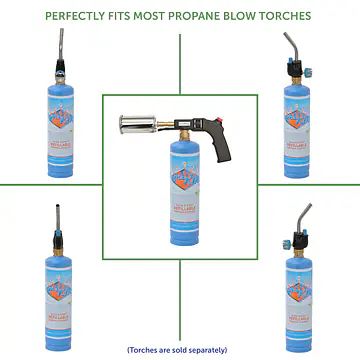 14 oz Refillable Cylinder Kit-Blue - Master