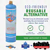 14 oz Refillable Cylinder Kit-Blue - Master