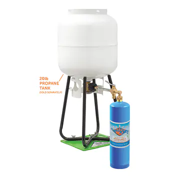 14 oz Refillable Cylinder Kit-Blue - Master