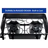 Outdoor Propane Double Dual Burner Stove 100,000 BTU Per Burner - Master