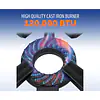 100,000 BTU, 0-20 PSI, Turkey Fryer Single Propane Burner Bayou Cooker - Master