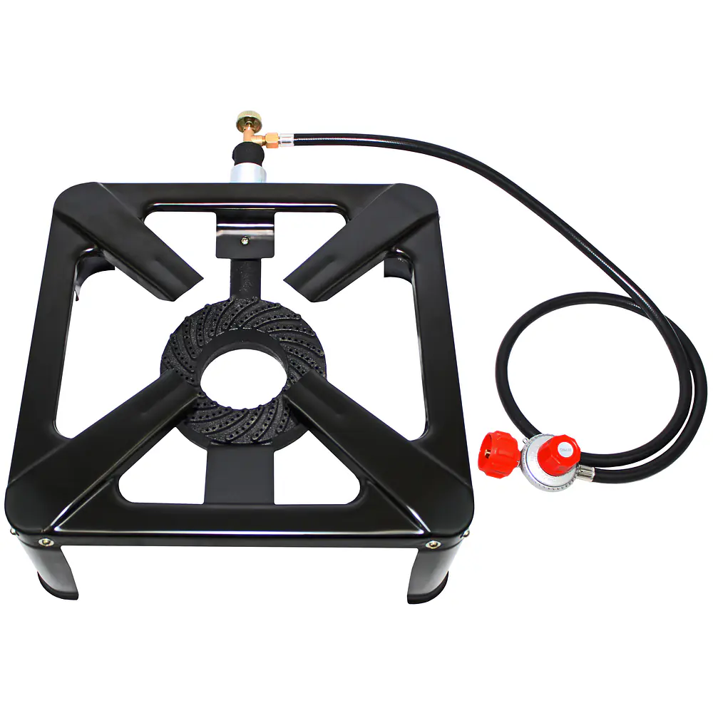 100,000 BTU, 0-20 PSI, Turkey Fryer Single Propane Burner Bayou Cooker - Master