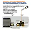 Portable Tankless Water Heater Propane Gas 5L 1.32GPM at 34,000 BTU, Outdoor Instant Hot Water Shower for RV, Camping, Farm, Cabins - Master