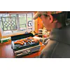 Flat Top Portable Table Top Propane Cast Iron Grill Griddle - Master