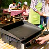 Flat Top Portable Table Top Propane Cast Iron Grill Griddle - Master